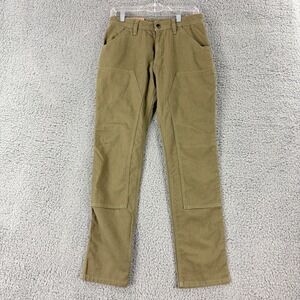 Patagonia Slim All Seasons Hemp Pants Womens Size 6 Green Cargo Straight Leg New